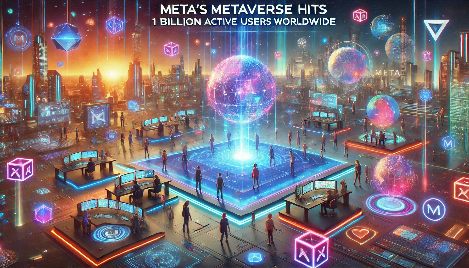 Meta的元宇宙全球活跃用户突破10亿